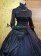 Classic Klassiker Retro Long Sleeves Lace Frill Layered Ball Gown Dress 