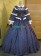 Civil War Sweet Vintage Lolita Tarten Lace Frilled Ball Gown Dress