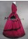 Classic Klassiker Retro Ruffles Lace Pagoda Sleeves Frilled Ball Gown Dress
