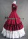 Sweet Lolita Armelloses Kleid Layered Ruffles Lace Highwaist Cosplay Dress