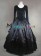 Punk Gothic Lolita Vintage Ruffles Lace Asymmetry Ball Gwon Dress