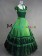 Southern Belle Princess Armelloses Kleid Lolita Lace Ruffles Brocade Ball Gown Dress