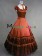 Southern Belle Princess Armelloses Kleid Lolita Lace Ruffles Brocade Ball Gown Dress