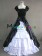 Southern Belle Ruffles Armelloses Kleid Falbala Tiered Lace Floor Length Fancy Dress