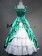 Southern Belle Ruffles Armelloses Kleid Falbala Tiered Lace Floor Length Fancy Dress