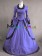 Classic Klassiker Retro Ruffles Lace Pagoda Sleeves Frilled Ball Gown Dress