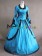 Classic Klassiker Retro Ruffles Lace Pagoda Sleeves Frilled Ball Gown Dress