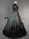 Southern Belle Ruffles Armelloses Kleid Falbala Tiered Lace Floor Length Fancy Dress