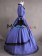 Classic Klassiker Retro Ruffles Lace Pagoda Sleeves Frilled Ball Gown Dress