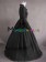 Classic Klassiker Retro Ruffles Lace Pagoda Sleeves Frilled Ball Gown Dress