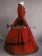 Classic Klassiker Retro Ruffles Lace Pagoda Sleeves Frilled Ball Gown Dress