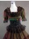 Classic Lolita Ruffles Lace Strappy Falbala Floral Layered Ball Gown Fancy Dress