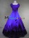 Southern Belle Ruffles Armelloses Kleid Falbala Tiered Lace Floor Length Fancy Dress