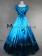 Southern Belle Ruffles Armelloses Kleid Falbala Tiered Lace Floor Length Fancy Dress