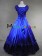 Southern Belle Ruffles Armelloses Kleid Falbala Tiered Lace Floor Length Fancy Dress