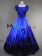 Southern Belle Ruffles Armelloses Kleid Falbala Tiered Lace Floor Length Fancy Dress