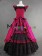 Victorian Vintage Sweet Lolita Jumper Skirt Ruffles Lace Strappy Layered Fancy Dress 