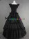 Victorian Vintage Sweet Lolita Jumper Skirt Ruffles Lace Strappy Layered Fancy Dress 