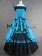 Victorian Vintage Sweet Lolita Jumper Skirt Ruffles Lace Strappy Layered Fancy Dress 