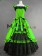 Victorian Vintage Sweet Lolita Jumper Skirt Ruffles Lace Strappy Layered Fancy Dress 