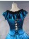 Southern Belle Lolita Sweet Armelloses Kleid Ruffles Lace Layered Fancy Party Dress