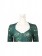 Aquaman Mera Green Scale Print Battle Cosplay Costume Full Set