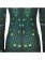 Aquaman Mera Green Scale Print Battle Cosplay Costume Green Body