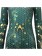 Aquaman Mera Green Scale Print Battle Cosplay Costume Green Body