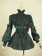 Victorian Vintage Punk Lolita Turtle Neck Long Sleeves Ruffles Frill Shirt