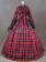 Classic Klassiker Scottish Skirt Lolita Plaid Tarten Ruffles Lace Dress