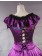 Romantic Romantik Sweet Lolita Dolly Collar Ruffles Floral Armelloses Kleid Brocaded Ball Gown Dress