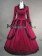 Classic Klassiker Retro Ruffles Lace Pagoda Sleeves Frilled Ball Gown Dress