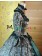 Southern Belle Romantic Romantik Floral Printed U Neck Ruffles Lace Ball Gown Fancy Dress