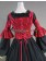 Gothic Lolita Classic Ruffles Lace Frilled Wedding Formal Ball Gown Dress 