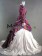 Southern Belle Vintage Long Lace Frill Embroidered Floral Floor Length Ball Gown Dress