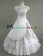 Sweet Lolita Armelloses Kleid Layered Ruffles Lace Highwaist Cosplay Dress