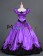 Vintage Gothic Lolita Victorian Puff Short Sleeves Ruffles Bow-tie Ball Gown Dress