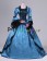 Edwardian Classic Lolita Vintage Brocaded Ball Gown Dress Prom