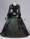 Edwardian Classic Lolita Vintage Brocaded Ball Gown Dress Prom