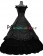 Gothic Lolita Elegant Sexy Jumper Skirt Floral Falbala Lace Frilled Ball Gown Dress