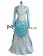 Victorian Reenactment Lolita Retro Turtle Neck Frilled Lace Formal Dress Evening