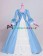 Romantic Romantik Vintage Ruffles Lace Frill Bowknot Pagoda Sleeves Cosplay Dress 