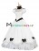 Country Gothic Lolita Southern Belle Puff Short Sleeves Ruffles Prom Dress