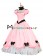 Country Gothic Lolita Southern Belle Puff Short Sleeves Ruffles Prom Dress
