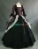 Marie Antoinette Gothic Lolita Ruffles Lace Puff Sleeves U Neck Floral Printed Tiered Brocaded Ball Gown Dress