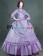 Elegant Gothic Lolita Sweet V Neck Ruffles Lace Layered Frill Ball Gown Floor Length Dress