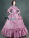 Elegant Gothic Lolita Sweet V Neck Ruffles Lace Layered Frill Ball Gown Floor Length Dress