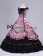 Gothic Lolita Elegant Sexy Jumper Skirt Floral Falbala Lace Frilled Ball Gown Dress