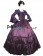 Romantic Classical Gothic Pagoda Sleeves Ruffles Lace Tiered Ball Gown Dress