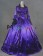 Gothic Lolita Marie Antoinette Retro U Neck Lace Cosplay Ball Gown Dress